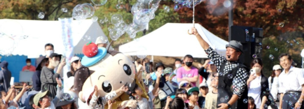 シャボン玉ショー
