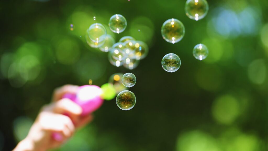 シャボン玉ショー