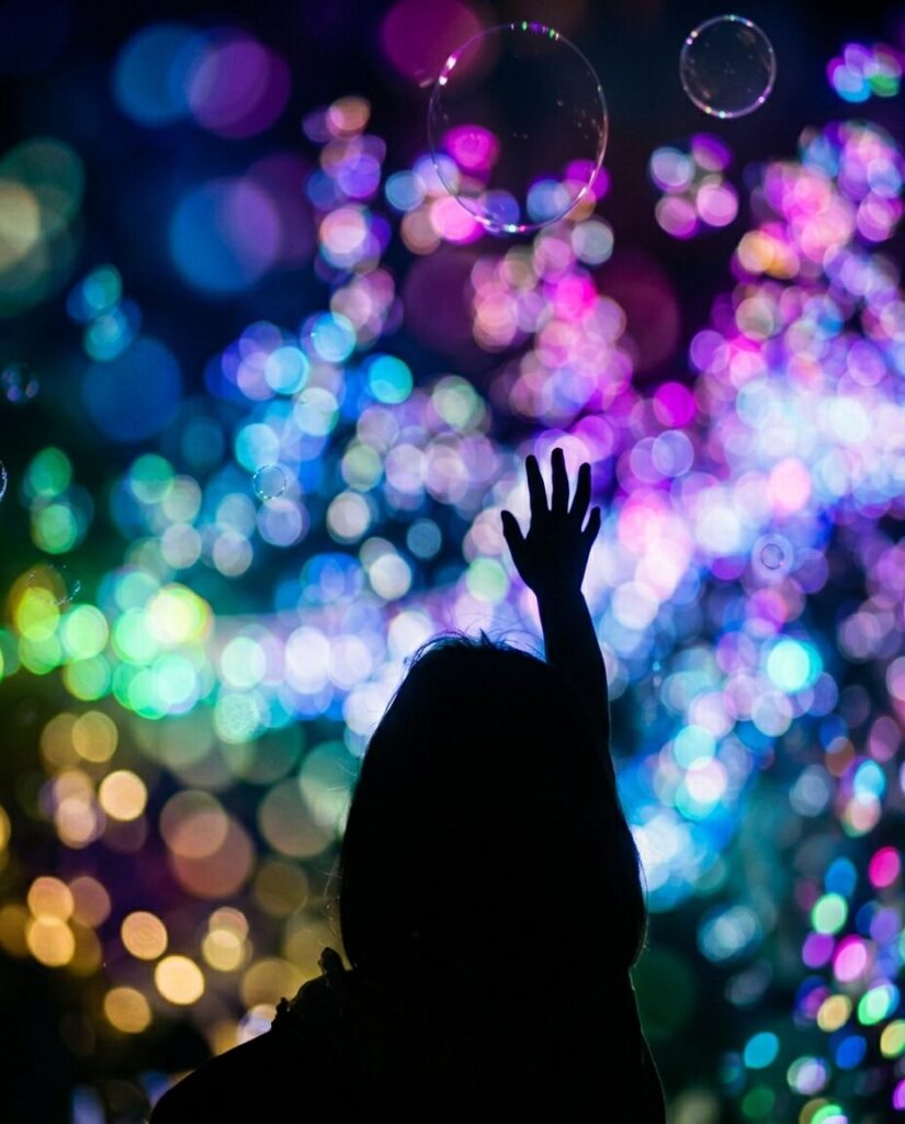 ナイトバブルショー