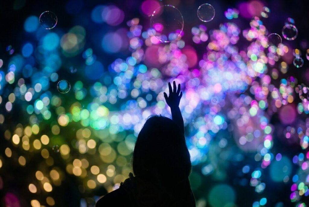 ナイトバブルショー