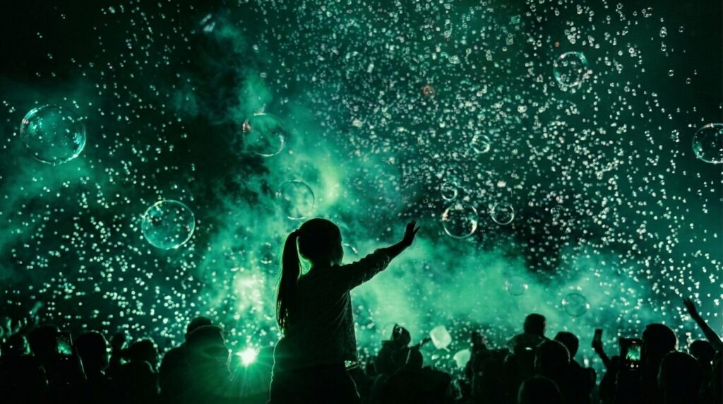 ナイトバブルショー