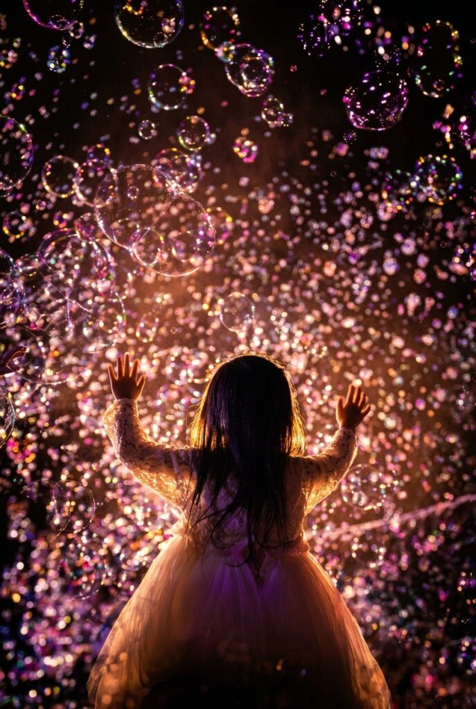 ナイトバブルショー